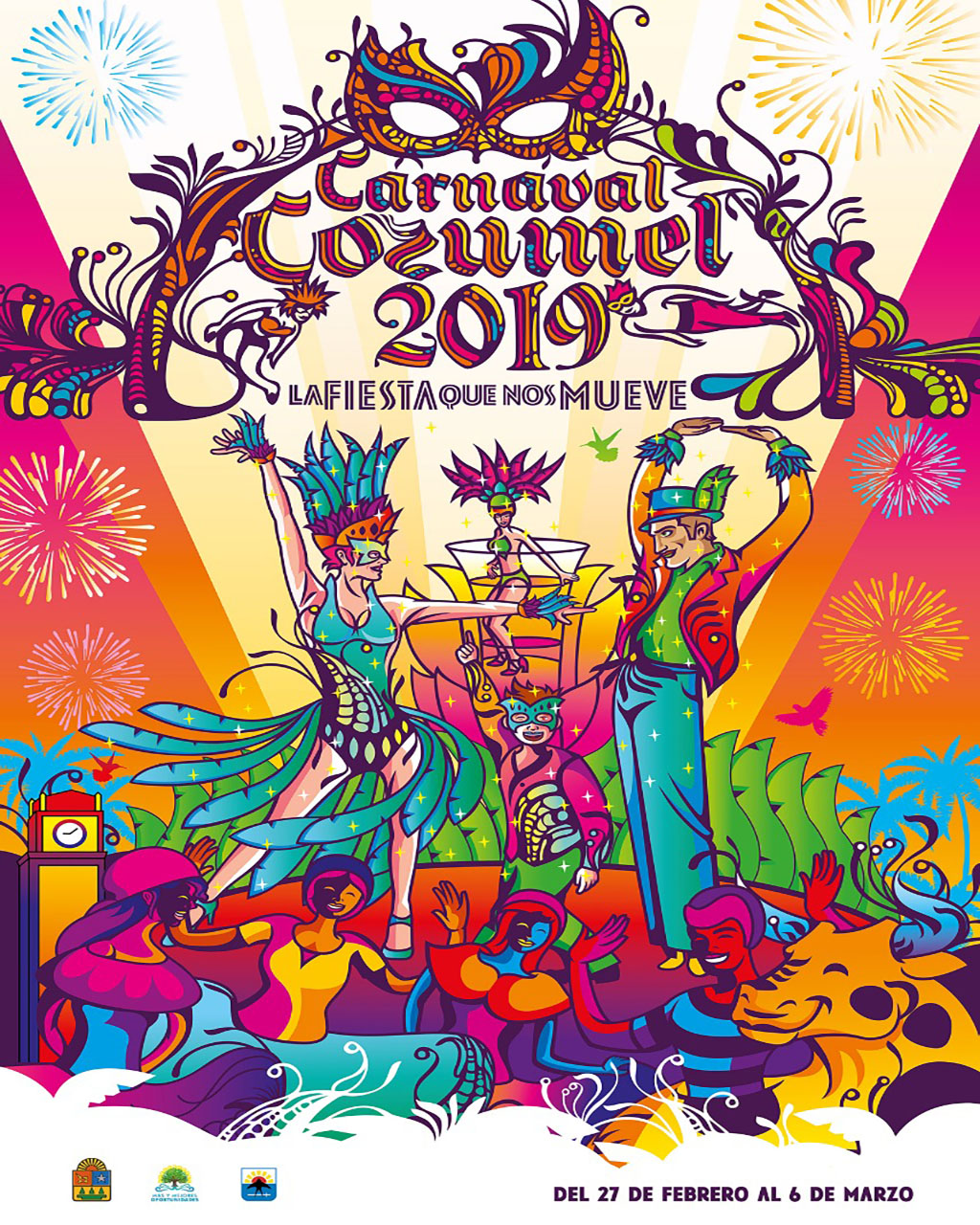 Cozumel Carnaval 2019 Posters Available - Cozumel 4 You